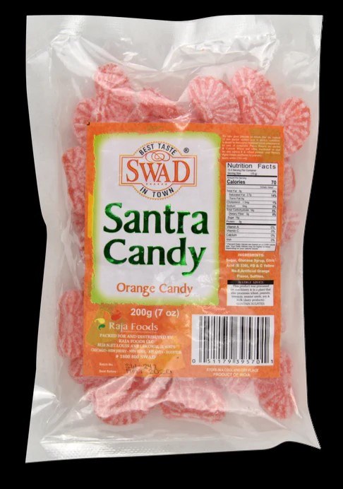 Swad Santra Orange Candy 200 G