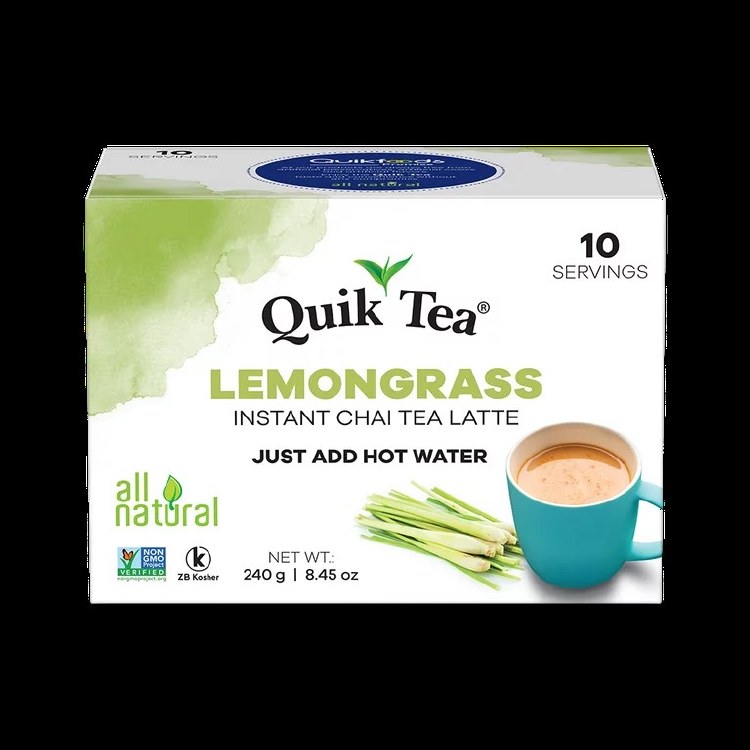 Quik Tea LemonGrass Instant Chai Tea Latte 240 G
