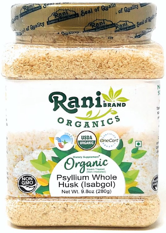 Rani Organic Psyllium Whole Husk 9.8 oz