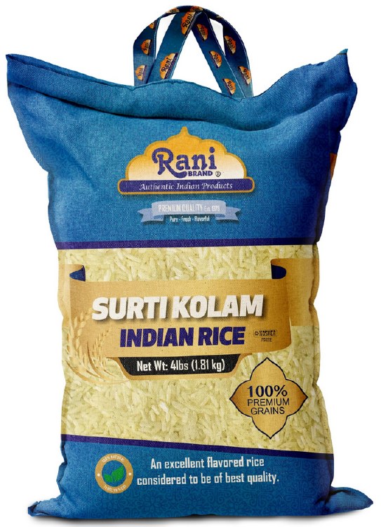 Rani Surti Kolam Rice 4 Lb
