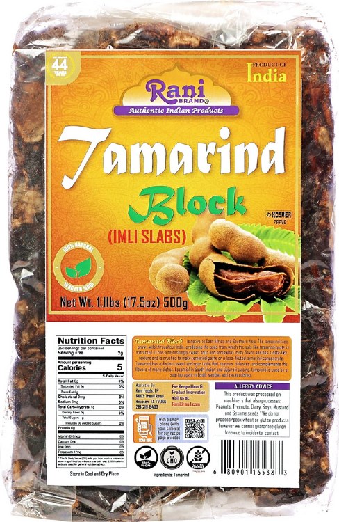 Rani Tamarind Block 500g