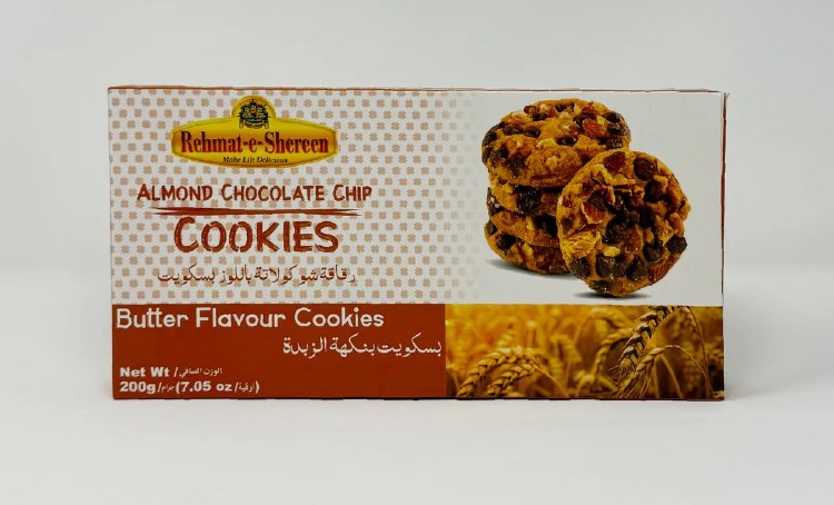 Rehmet-E-Shereen Almond Chocolate Chip Cookies 200 G