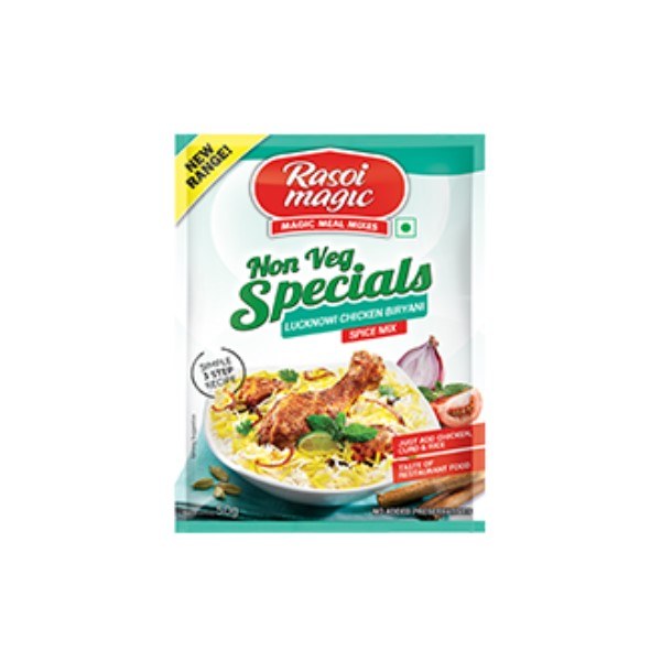 Rasoi Magic Lucknowi Chicken Biryani Masala 50 G