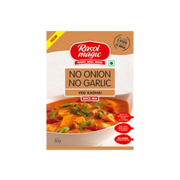 Rasoi Magic No Onion No Garlic Veg Kadhai 50 G