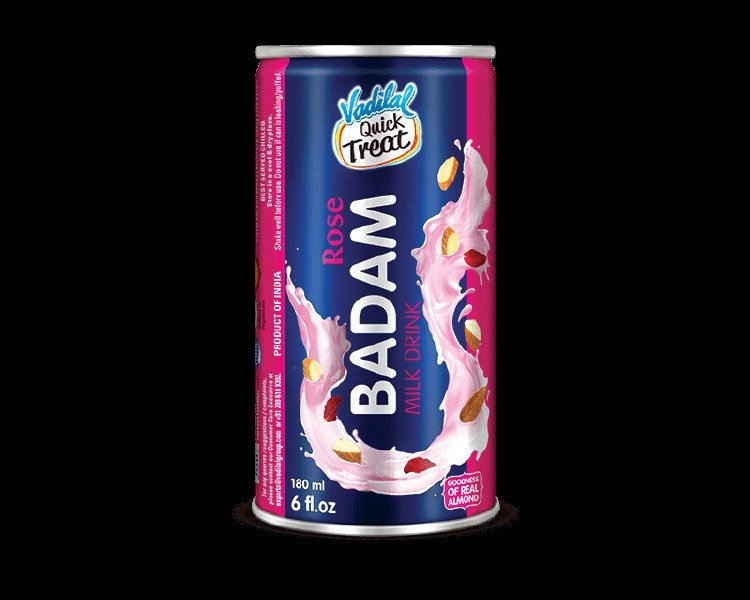 Vadilal Rose Badam Milk Drink 180 ML