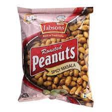 Jabsons Roasted Peanuts (Spicy Masala) 140 G
