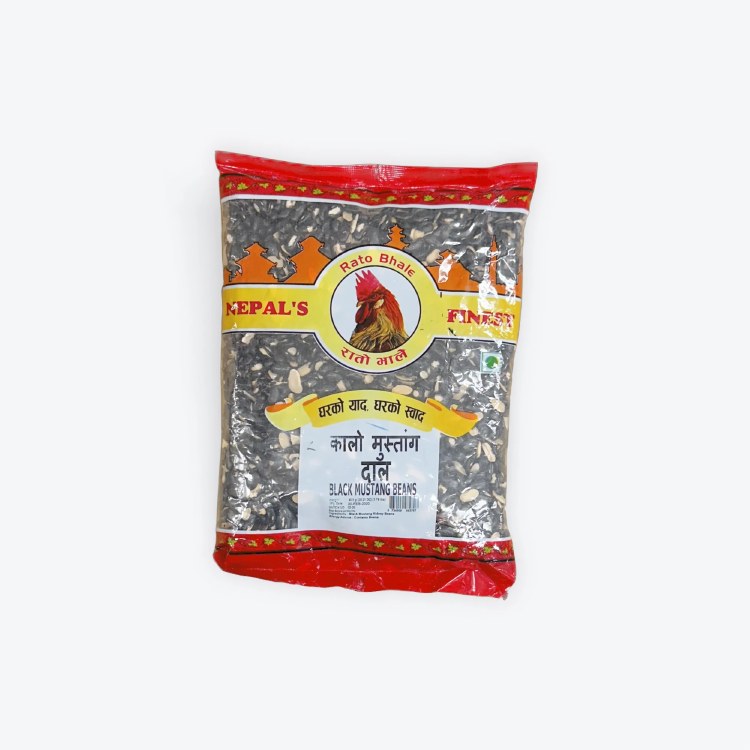 Rato Bhale Black Mustang Beans 800 G