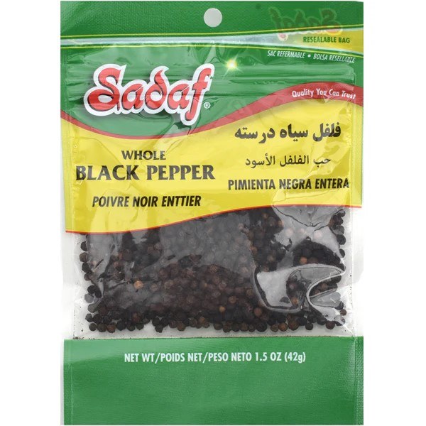 Sadaf Black Pepper 42g