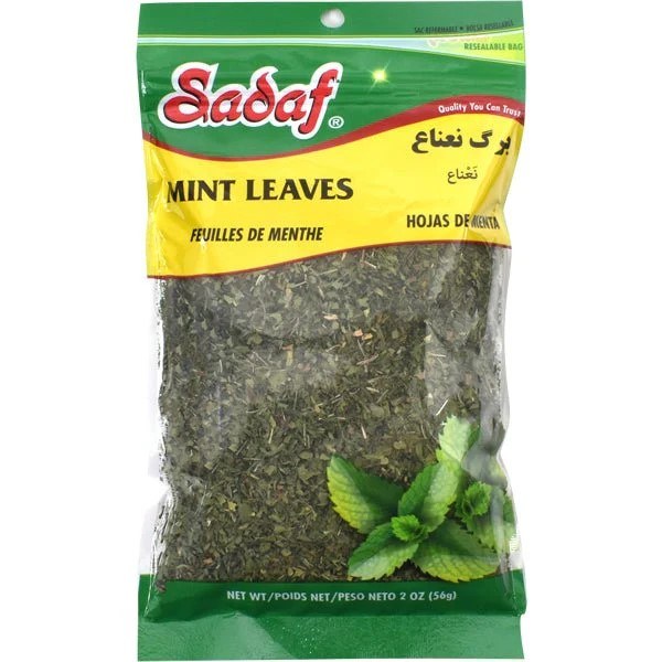 Sadaf Mint Leaves 2 Oz