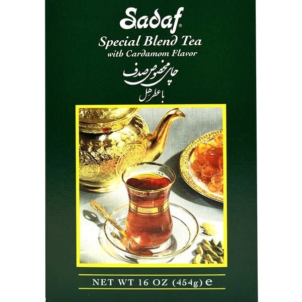 Sadaf Cardamom Flavour Special Blend Tea 454 G