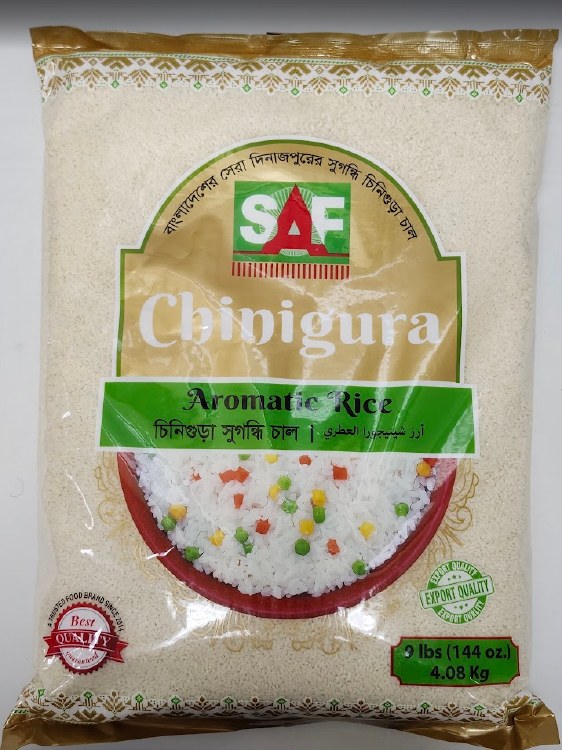 Saf Chinigura Rice 9 Lb