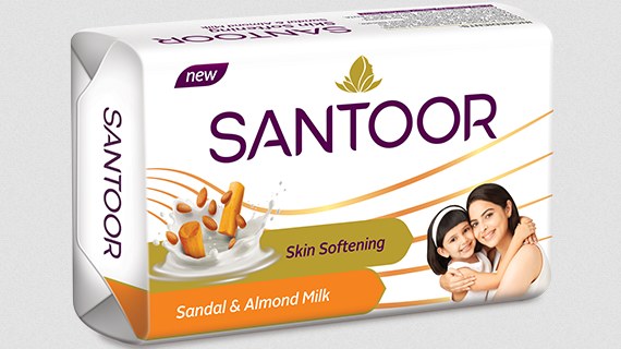 Santoor Soap San & Almo  100 G