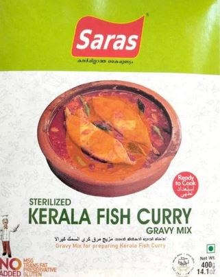 Saras Kerala Fish Curry Gravy Mix 400 G