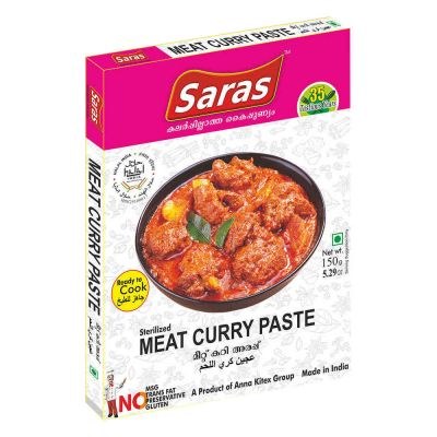 Saras sterilized meat curry paste 150g