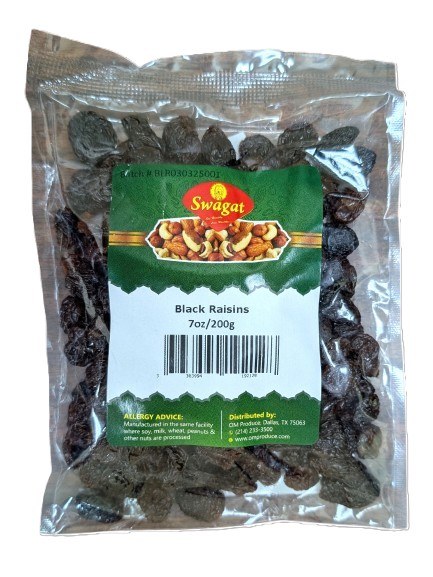 Swagat Black Raisins 200g