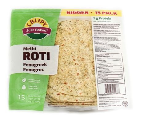 Crispy Methi Roti 10 pc