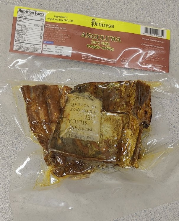 Princess Anguluwa Dry Fish  200g
