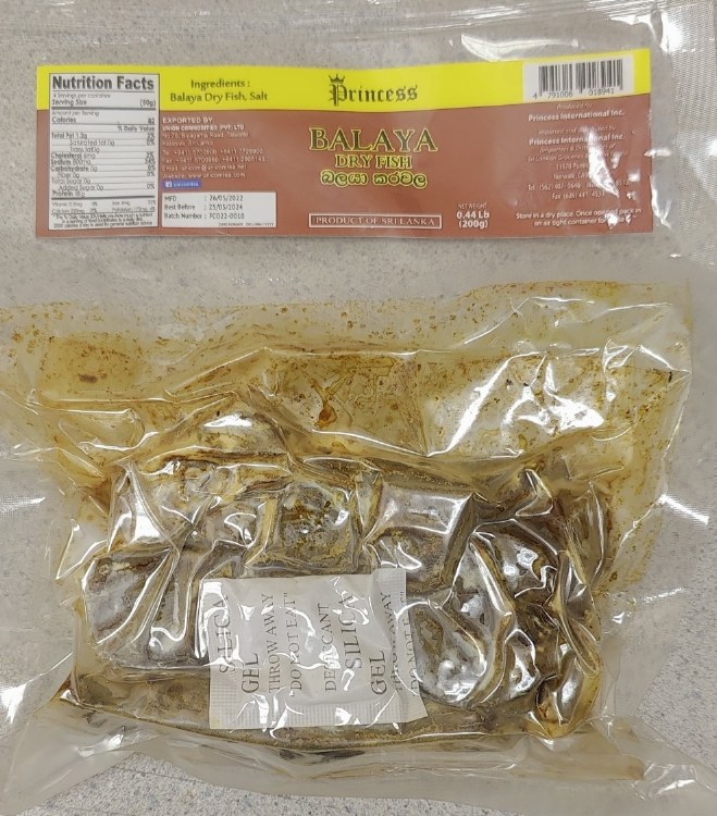 Princess Balaya Dry Fish