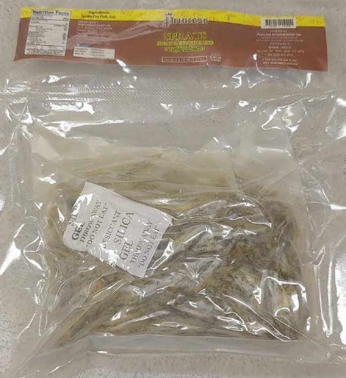 Princess Sprats Dry 200g
