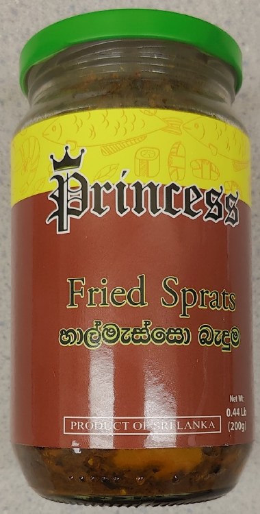 Princess Fried Sprats 200 Gm