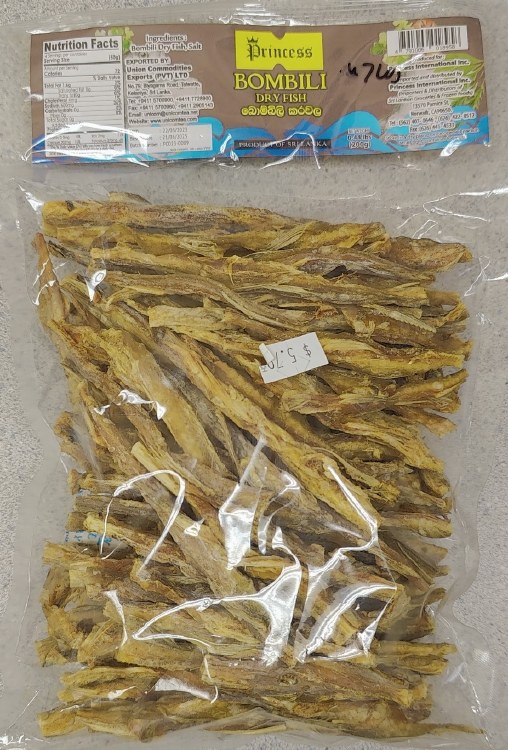 Princess Bombili Dry Fish 200 Gm
