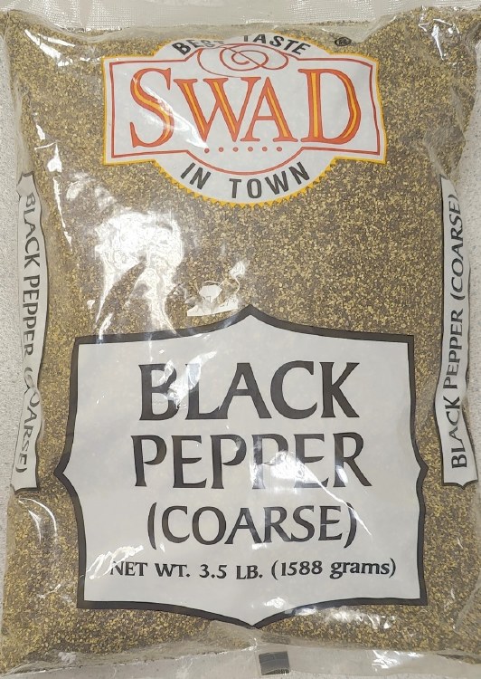 Swad Black Pepper Coarse 3.5 Lb