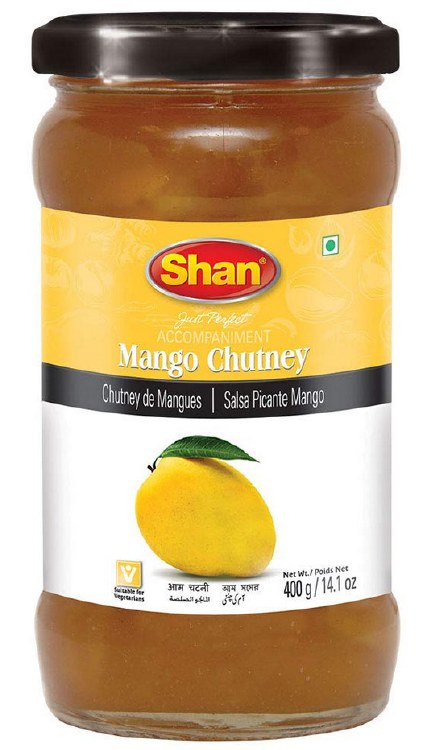 Chunky Mango Chutney Shan 400