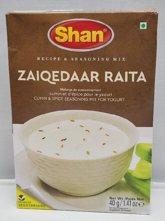 Shan Zaiqedaar Raita 40g