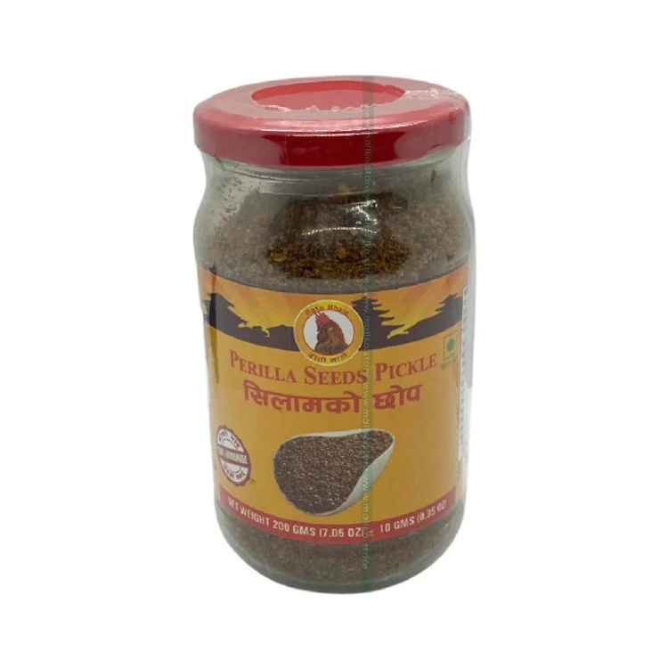 Rato Bhale Perilla Seeds Pickle 200 G