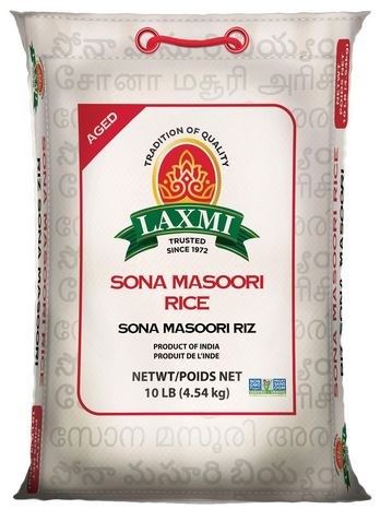 Laxmi Sona Masoori Rice 10 LB