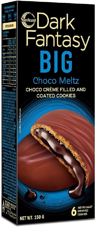 Sunfeast Dark Fantasy Big Choco Meltz 150 G