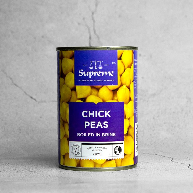 Supreme Quality Boiled Chick Peas 400 G