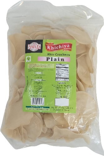 Swad Khichiya Plain Rice Crackers 340 G