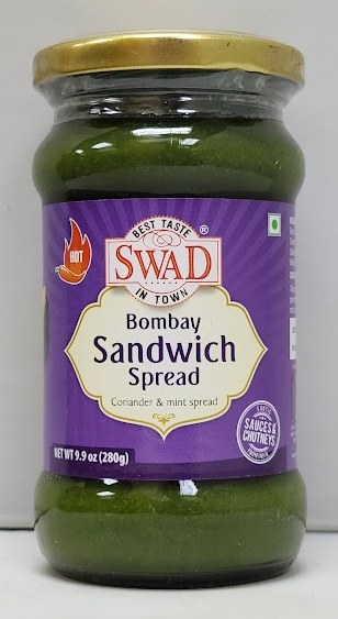 Swad Bombay Sandwich Spread (Hot) 280g