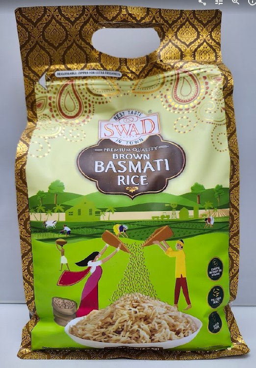 Swad Brown Basmati Rice 10 Lb