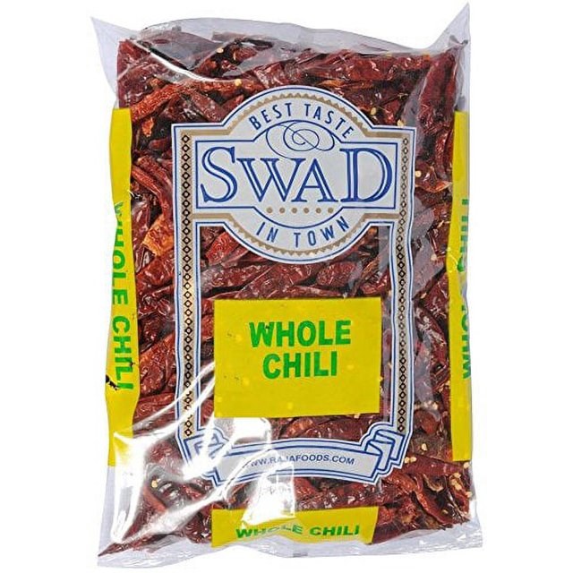 Swad Red Chilli Whole 7 Oz