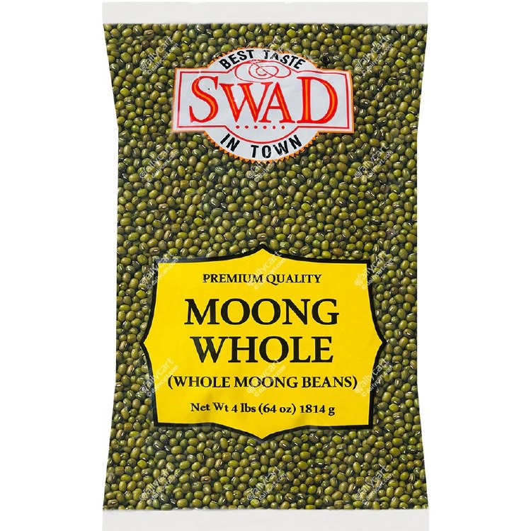 Swad Moong Whole 4 Lb