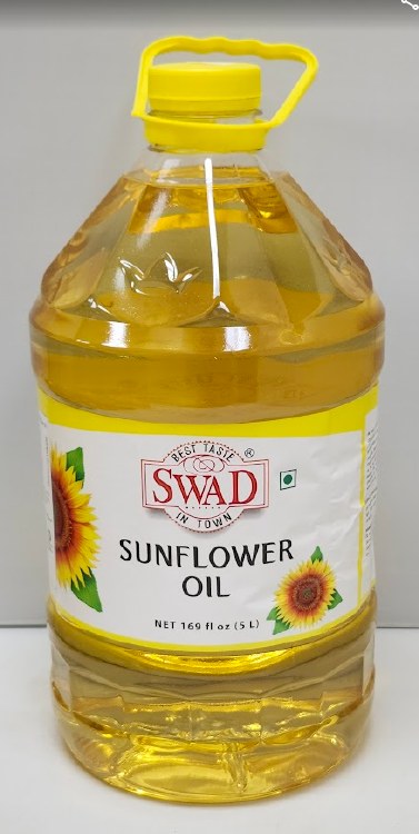 Swad Sun Flower Oil 5 ltr