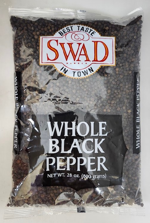 Swad Whole Black Pepper 28 Oz