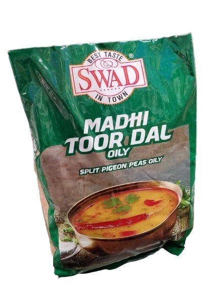 Swad Madhi Toor Dal Oily 10 Lb