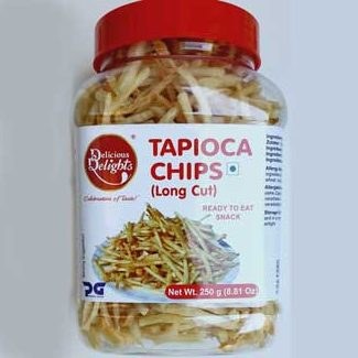 Daily Delight Tapioca Chips (Long Cut) 250 G