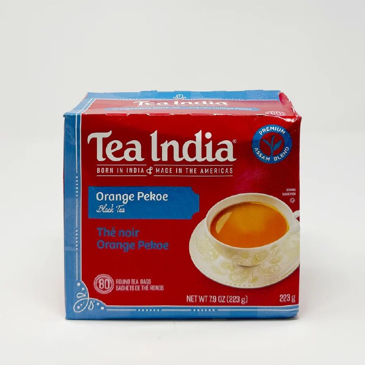 Tea India Black Tea 80 Round Tea Bags 223 G