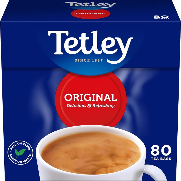 Tetley Org Tea 80 Tea Bags