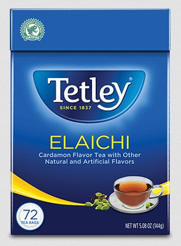 Tetley Elaichi 72 Tea Bags 144 G