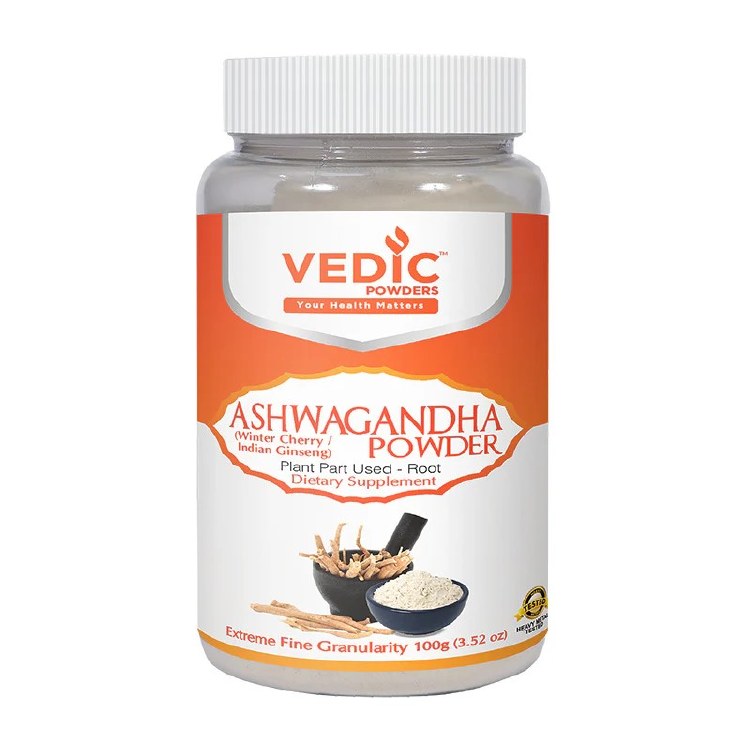Vedic Ashwagandha Root Powder 100 G
