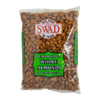 Swad Whole Almonds 3 Lb