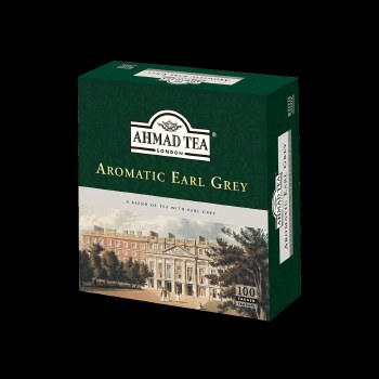 Ahmed Tea London Aromatic Earl Grey 100 Tagged Tea Bags