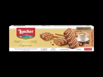 Loacker Patisserie Cappuccino Wafer Biscuits 100 G