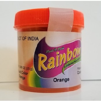 Rainbow Orange Color 25 G