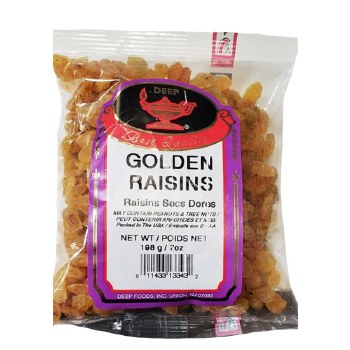 Deep Golden Raisins 7 Oz